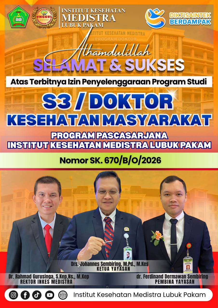 Selamat dan sukses atas terbitnya izin Program Studi Doktor Kesehatan Masyarakat